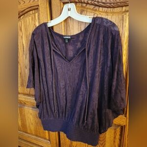 Express Women's Purple Top